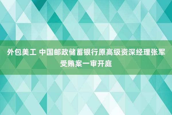 外包美工 中国邮政储蓄银行原高级资深经理张军受贿案一审开庭